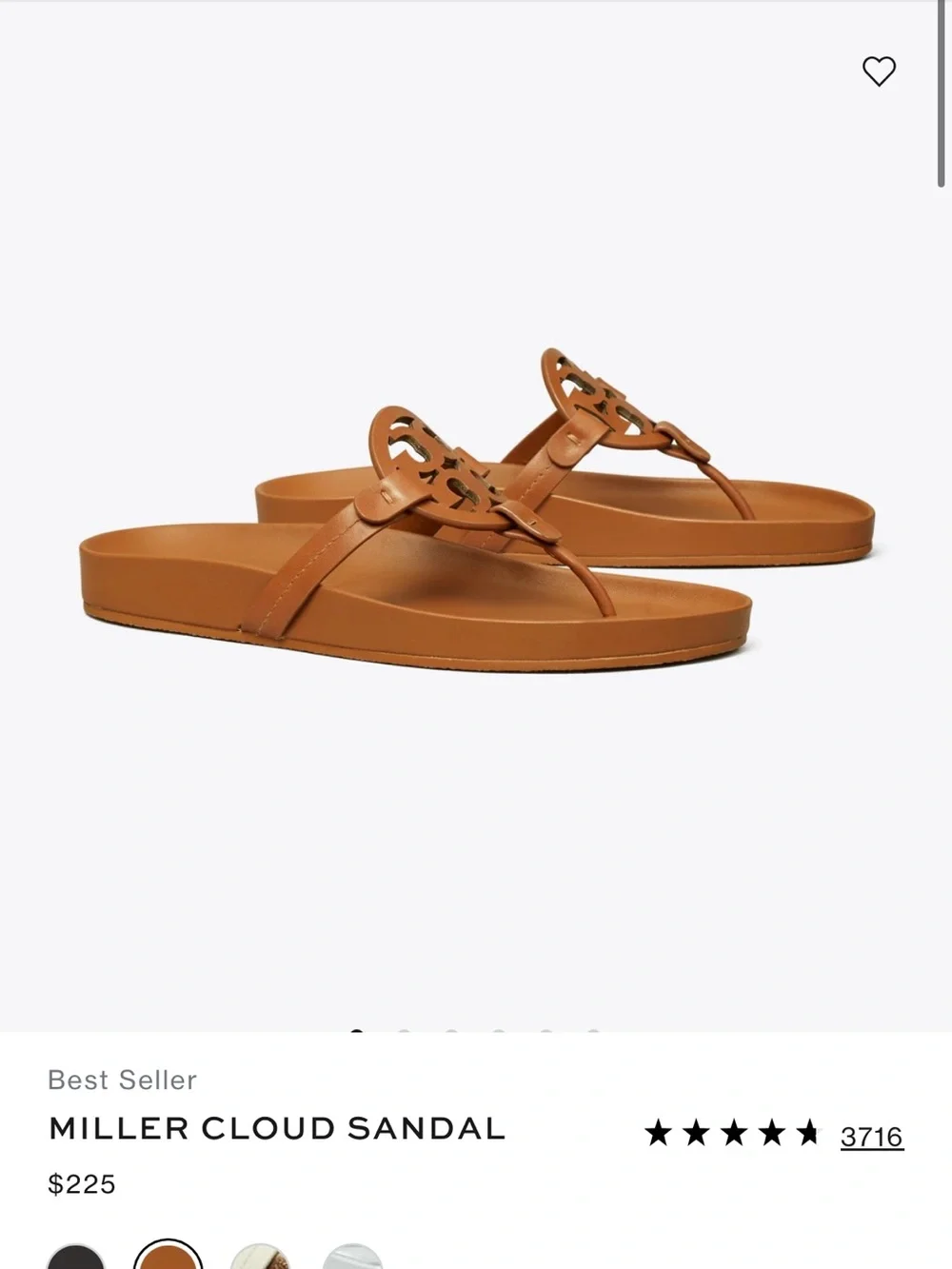 Tory Burch Miller Cloud Sandal